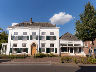 Obraz premium Historic buildings in the town of Vorden, The Netherlands