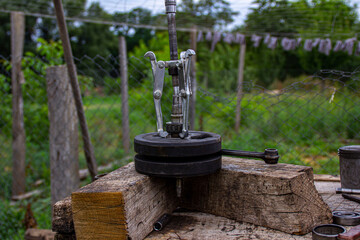 Spare parts for an old motorcycle