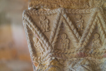 The church of St Mary at Mount Naranco, Oviedo, Asturias, Spain, Europe