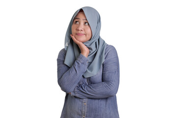 Muslim Woman Shows Upset Expression