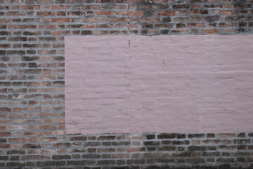 Muro di mattoni vintage di design