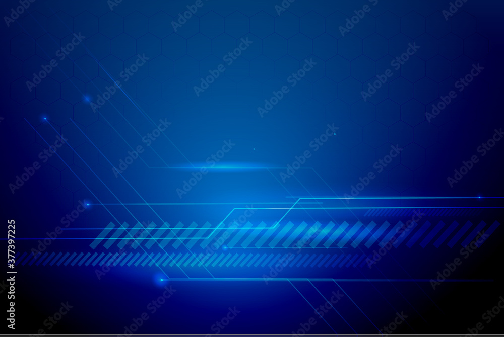 Poster high speed. hi-tech. abstract technology background concept.speed movement pattern and motion blur o