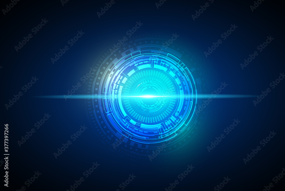 Poster business background business background abstract business background.vector design. circular technol