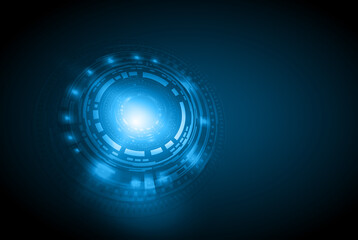 business background business background Abstract business background.Vector design. Circular Technology Background Design vector illustration - Vector