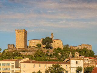 Obraz premium San Vicente Castle in Monforte de Lemos Spain