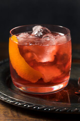 Refreshing Boozy Boulevardier Cocktail