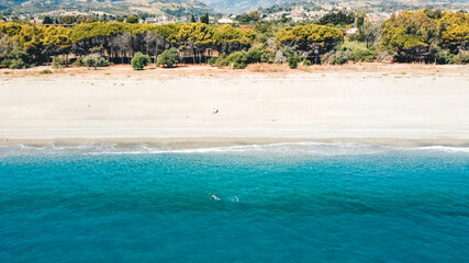 Spiaggia in Calabria