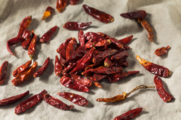 Dry Organic Indian Sanaam Red Chili Peppers