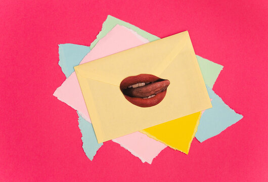 lips collage