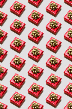 Gift box seamless pattern