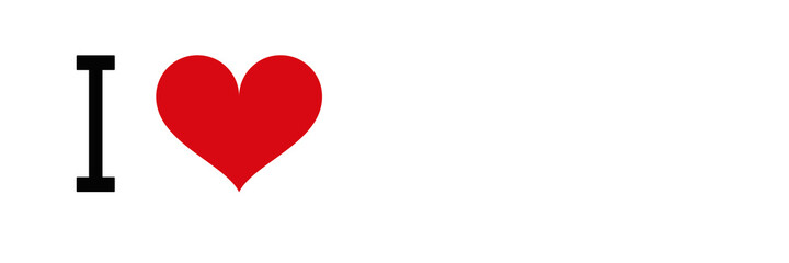 Red heart arranged on white background with letter