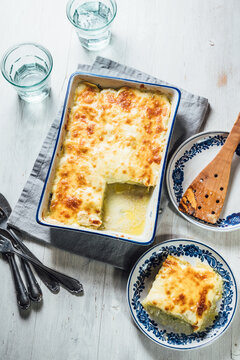 Food: Potato Zucchini Gratin