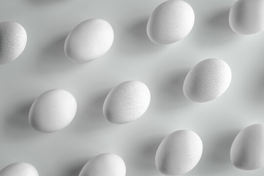 White eggs