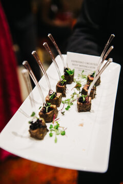 Steak bite appetizer