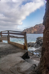 Embarcadero de Talavera en el municipio de Barlovento, isla de La Palma, Canarias| Talavera jetty...