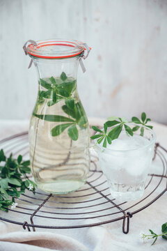 Drink: homemade woodruff syrup