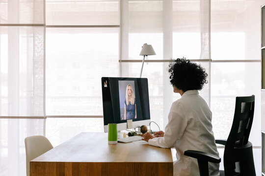 Telemedicine - Doctor Listening to Patient