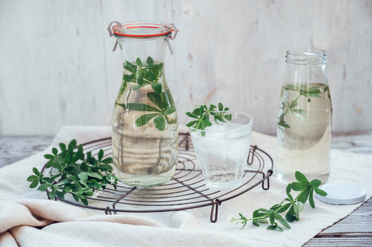 Drink: homemade woodruff syrup