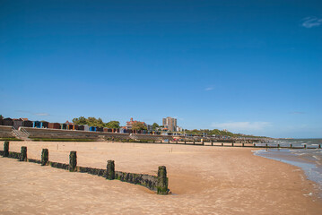 Fototapeta premium The seaside town of Frinton-on-Sea in Essex, UK