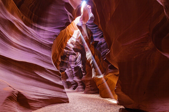 Antelope Canyon Sunbeam