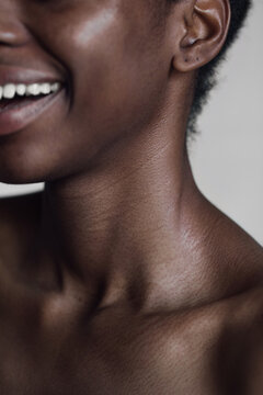 Closeup of an African Woman