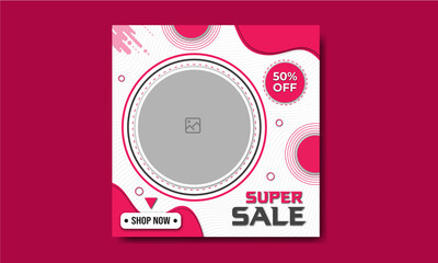 Latest Arrival Instagram sale banner template design