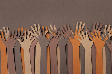 Multicultural hands