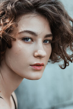 Portrait of a young woman