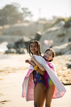 Best Friends On The Beach