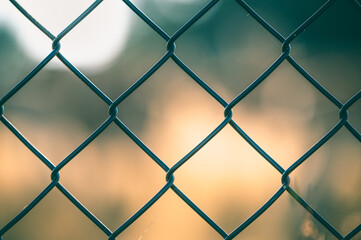 Fototapeta premium Chain Link Fence 