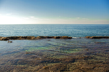 sea and rocks