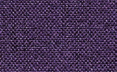Closeup ultra violet color fabric sample texture backdrop. Ultra Violet,purple Fabric strip line pattern design,upholstery for decoration interior design or abstract background.