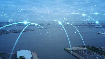 海運と通信網　港湾や船をつなぐネットワーク