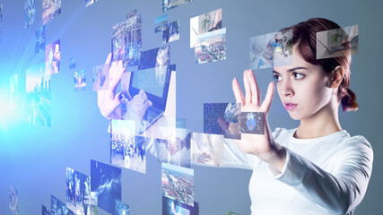 立体映像　映像コンテンツ