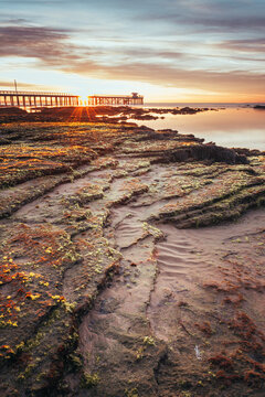 Point Lonsdale Pier at Low Tide