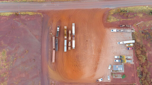Truck pads Tom Price Western Australia