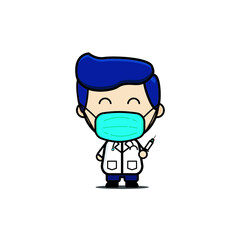 Cute Doctor Mascot