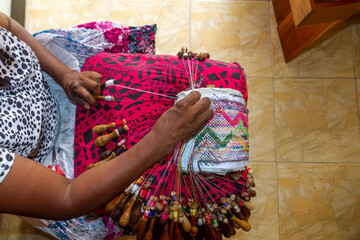 Berralu lace making in Sri Lanka