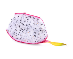 Dragon fruit isolated on white background