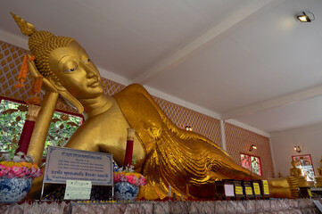 Chachoengsao / Thailand / July 12, 2020 : Wat Thepnimitr, Built in the reign of King Rama 5, circa...