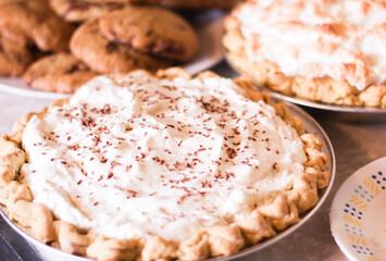 Chocolate Pie. So good. 