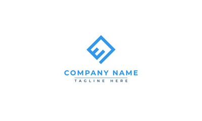 Creative E Letter Logo. Letter E Logo Template. Vector illustration