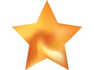 Colorful background in the form of pentagram.