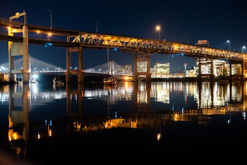 bridge over the river