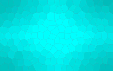 Abstract illustration of sea seprent Middle size hexagon background, digitally generated.