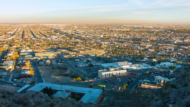 El Paso Texas time lapse