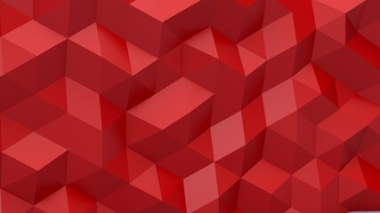 Abstract red background. 3D render.