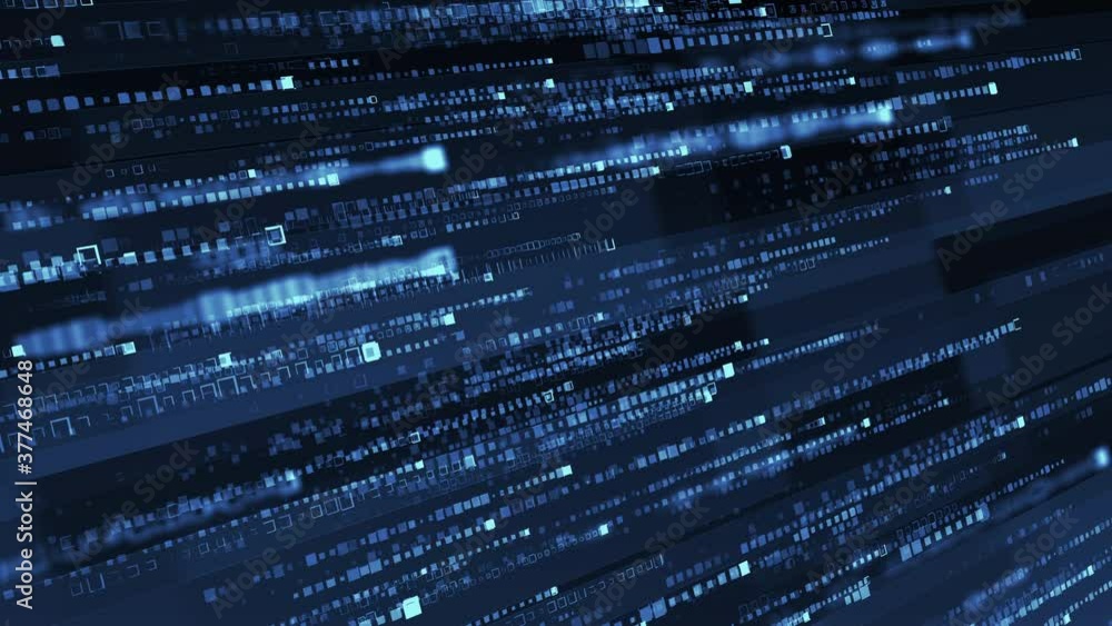 Poster high speed line abstract technology background, optic fiber hi tech binary code digital concept