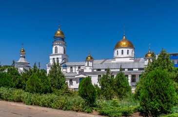 Fototapeta na wymiar Saint Sava the Sanctified Monastery in Melitopol, Ukraine