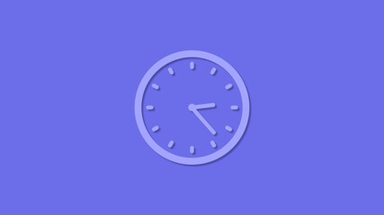 Amazing blue light 12 hours counting down clock icon,Best clock icon